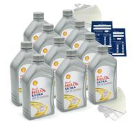 10 Litro Originale Shell Helix Ultra Prof AJ-L 5W30 Olio 550040619 Acea C1 Set