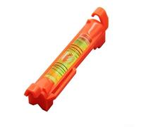 10 livelle da appendere con gancio per livellare, strumento di misurazione orizzontale delle bolle, 75 x 12,5 mm, in plastica, gadget per costruire