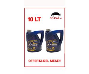 10 LT. MANNOL Classic 10W40 Olio Motore API SN/CH-4 ACEA A3/B4 JASO MA2 -MN7501