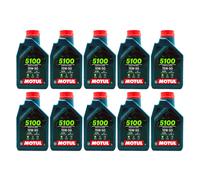 10 LT OLIO MOTORE MOTUL MOTO 4T 5100 15W50 TECHNOSYNTHESE ESTERE API SP 10MO52