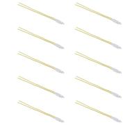 10 LUCI DI CORTESIA PER MODULI BASCULANTI, GIALLO, COMPATIBILE CON BTICINO LIVING, SPIA LUMINOSA PER INTERRUTTORI E PULSANTI, MODULI E FRUTTI 100% COMPATIBILI, MATERIALI DI ALTA QUALITA'