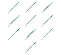 10 LUCI DI CORTESIA PER MODULI, VERDE, COMPATIBILE CON VIMAR PLANA, SPIA LUMINOSA PER INTERRUTTORI E PULSANTI, MODULI E FRUTTI 100% COMPATIBILI, MATERIALI DI ALTA QUALITA'