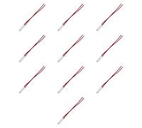 10 LUCI DI CORTESIA, ROSSO, COMPATIBILE CON VIMAR ARKE', SPIA LUMINOSA PER INTERRUTTORI E PULSANTI NERI, MODULI E FRUTTI 100% COMPATIBILI, MATERIALI DI ALTA QUALITA'