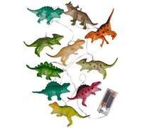 10 luci LED a forma di dinosauro, decorazioni natalizie per la stanza dei bambini, funzionamento a batteria, per Natale, Halloween, decorazione della stanza, regalo di Capodanno