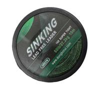 10 m/27,2 kg Peso leggero Affondamento Pesca Leader Ad Alta Densità Tessuto Stretta 16 Fili Filo Intrecciato Per Fissare Gancio Attacchi Affondamento Leader Line