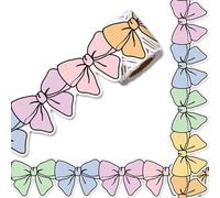 10 M Colorati Archi Border Tric Bulletin Board Borders Adesivi Decorativi Bulletin Border Tric Per Classi Decorazioni Bowknot Board Per La Decorazione Della Scuola