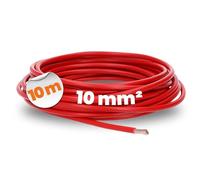 10 Metro Lapp Cavo 4520045 PVC Singolo H07V-K 10 MM ² Rosso Linea Litze PVC