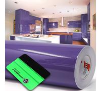 Pellicola di lavanda 10 m Oracal 621 brillante 043 per taglio + raclette ades...