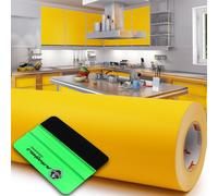 10 m Oracal 631 019 giallo segnale opaco 63 cm pellicola plotter + pellicola ...