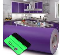 10 m Oracal 631 opaco 040 viola 63 cm pellicola plotter + pellicola per mobil...