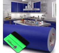 10 m Oracal 631 opaco 049 blu reale 63 cm pellicola plotter + pellicola per m...