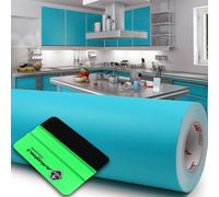 10 m Oracal 631 opaco 054 turchese 63 cm pellicola plotter + pellicola per...