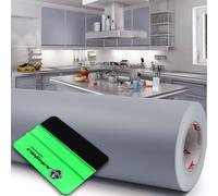 10 m Oracal 631 opaco 074 grigio medio 63 cm pellicola plotter + pellicola pe...