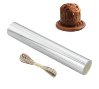 10 m Pellicola per bordi per torte, acetato per torte, Torta Collare, Rotolo di Acetato Trasparente, altezza 20 cm, torte, cioccolato, anelli da dessert, pellicola in acetato, riutilizzabile