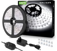 10 m Set White 6000k LED Strip IP20 + Dimmer