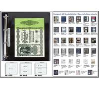 10 Manicotti Banconote A4 1 Scomparto 220x297mm Trasparente SAFE 450 Compact