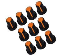 10 manopole per chitarra con forma rotonda in ABS, accessori per controllo chitarre per migliorare i volumi e i controlli del tono, in ABS
