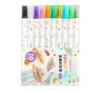 10 matite colorate a base di olio, impermeabili, a base di olio, resistenti all'acqua, per lavori artistici e fai da te, in ceramica, in metallo