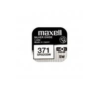 10 Maxell 371 370 Sr920Sw Batterie Argento 1.55V Orologio Scadenza 2028 Nuovo