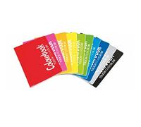 10 Maxi Quaderno Spillato Colourbook A4 rigatura 1rigo