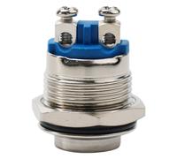 10 Metallo Impermeabile Pulsante Temporaneo Su Spento Clacson Interruttore