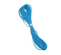 10 metri 27 colori cera corda di cotone braccialetto tessuto fai da te accessori collana per la realizzazione di braccialetti con un diametro di 1 millimetro e una lunghezza di 1 metro(Sky Blue)