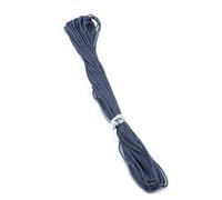 10 metri 27 colori cera corda di cotone braccialetto tessuto fai da te accessori collana per la realizzazione di braccialetti con un diametro di 1 millimetro e una lunghezza di 1 metro(Navy Blue)