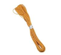 10 metri 27 colori cera corda di cotone braccialetto tessuto fai da te accessori collana per la realizzazione di braccialetti con un diametro di 1 millimetro e una lunghezza di 1 metro(Orange)