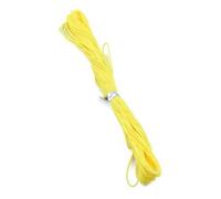 10 metri 27 colori cera corda di cotone braccialetto tessuto fai da te accessori collana per la realizzazione di braccialetti con un diametro di 1 millimetro e una lunghezza di 1 metro(Yellow)