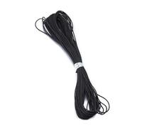 10 metri 27 colori cera corda di cotone braccialetto tessuto fai da te accessori collana per la realizzazione di braccialetti con un diametro di 1 millimetro e una lunghezza di 1 metro(Dark Brown)