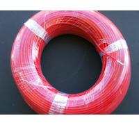 10 metri CAVO DIAM. INTERNO 1,60 mm, 2 COLORI A SCELTA, SILICONE + FIBRA VETRO