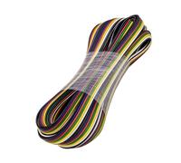 10 Metri Cavo Filo Elettrico Piattina Esa Polare 6X0,25 mmq, Cavo di Prolunga Per Striscia Led RGBWW RGB+CCT