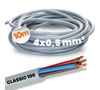 10 Metri Cavo Lapp 00101234 Ölflex Classic 100 4x0,5 mm² Filo 4 Fili