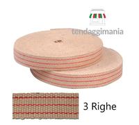 10 METRI CINGHIA CINTA IUTA PER TAPPEZZERIA TIRANTE SOSTITUZIONE FONDO SEDIE