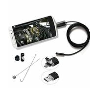10 METRI TELECAMERA ENDOSCOPICA USB ISPEZIONE FLESSIBILE LED SONDA CAMERA tubo