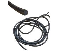 10 metri Tondino gomma zanzariera fissa 05 mm nero bordino guarnizione ricambi