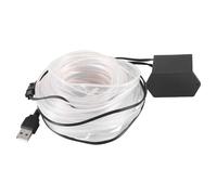 10 Metri USB EL Cavo Cordaa Bianco Freddo Luce Setto per Auto