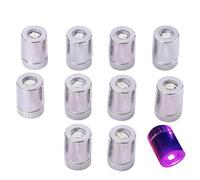 10 mini luci elettriche, mini luci LED colorate senza fili per casa delle bambole, cornici in miniatura fai da te per museo, mattoncini giocattolo