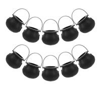 10 mini secchielli per caramelle di Halloween, piccolo calderone da strega,