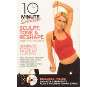 10 Minute Solution: Sculpt, Tone, & Reshape Kit w/ Figure-8 Cord (DVD) Amy Bento
