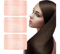 10-Minute Vitamin-Infusion Hair Mask, 10-Minute Magical Hair Mask, Nourishing Hair Mask, 10 Minute Hair Mask, Hair Mask for Thicker, Fuller, Softer Hair (3pcs)