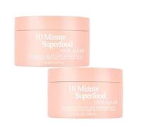 10-Minute Vitamin-Infusion Hair Mask,10 Minute Superfood Hair Mask,Glimmer 10 Minute Hair Mask,Glimmr Nourishing Hair Mask, Hair Mask for Thicker, Fuller, Softer Hair (2 pcs)