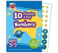 10 Minutes a Day Numbers for Ages 3-5 (with over 100 stickers)