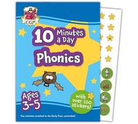 10 Minutes a Day Phonics for Ages 3-5 (with over 100 stickers)