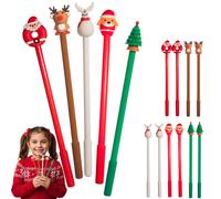 10 modelli di penne natalizie, regalo per San Nicola, per la classe o l'asilo [D