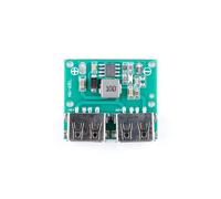 10 Moduli di Ricarica USB - Step-Down Dual USB 9V/12V/24V A 5V 3A Modulo di Alimentazione Step-Down Regolabile