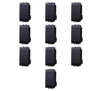 10 MODULI INVERTITORE 16A, NERO, COMPATIBILE CON BTICINO LIVING, MODULI E FRUTTI 100% COMPATIBILI, MATERIALI DI ALTA QUALITA'