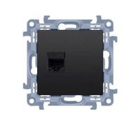 10 MODULI NERO OPACO PRESA COMPUTER 1X UEA CAT. 6 C61.01/49