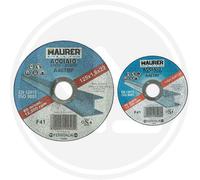 10 MOLE ABRASIVA PER FERRO 115x1,6 mm. FORO 22,23 mm. Taglio MAURER PLUS 87268