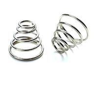 10 molle a torre in acciaio inossidabile 304, molla di compressione a cono conico, diametro del filo della molla di pressione conica 0,3 mm 0,4 mm 0,5 mm 0,6 mm 0,7 mm 0,8 mm ( Size : 10pcs 0.3*2-4*5m